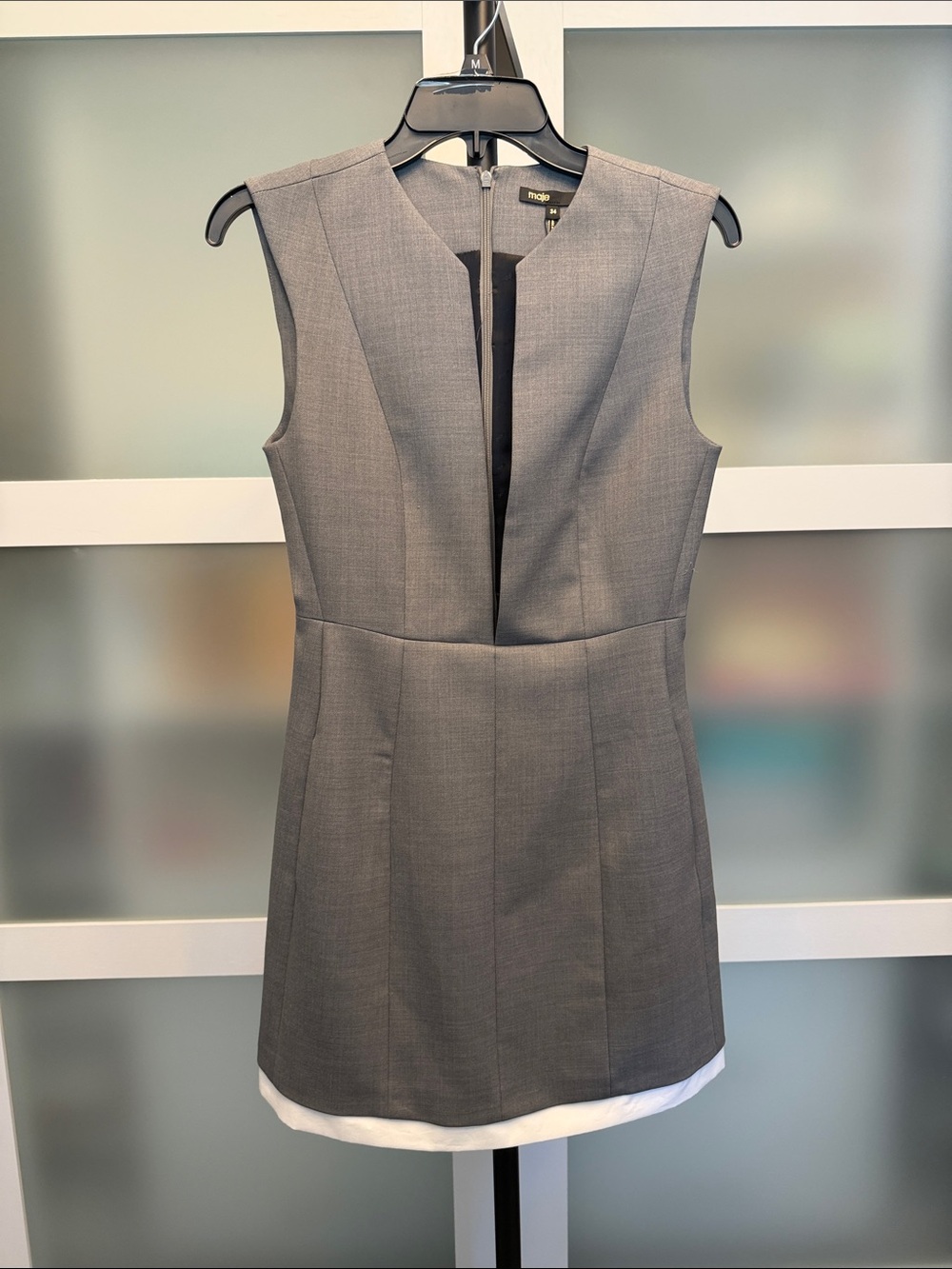 Rigrey Layered-effect tailored dress